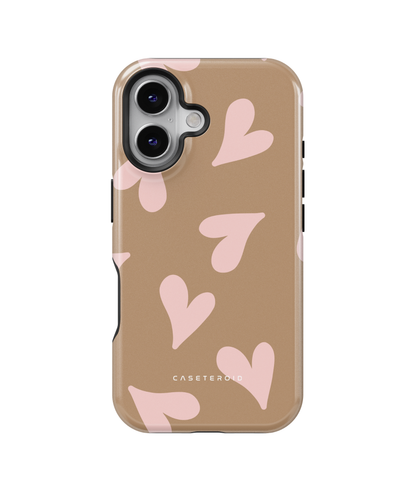 Sandy Hearts - iPhone 16 Case