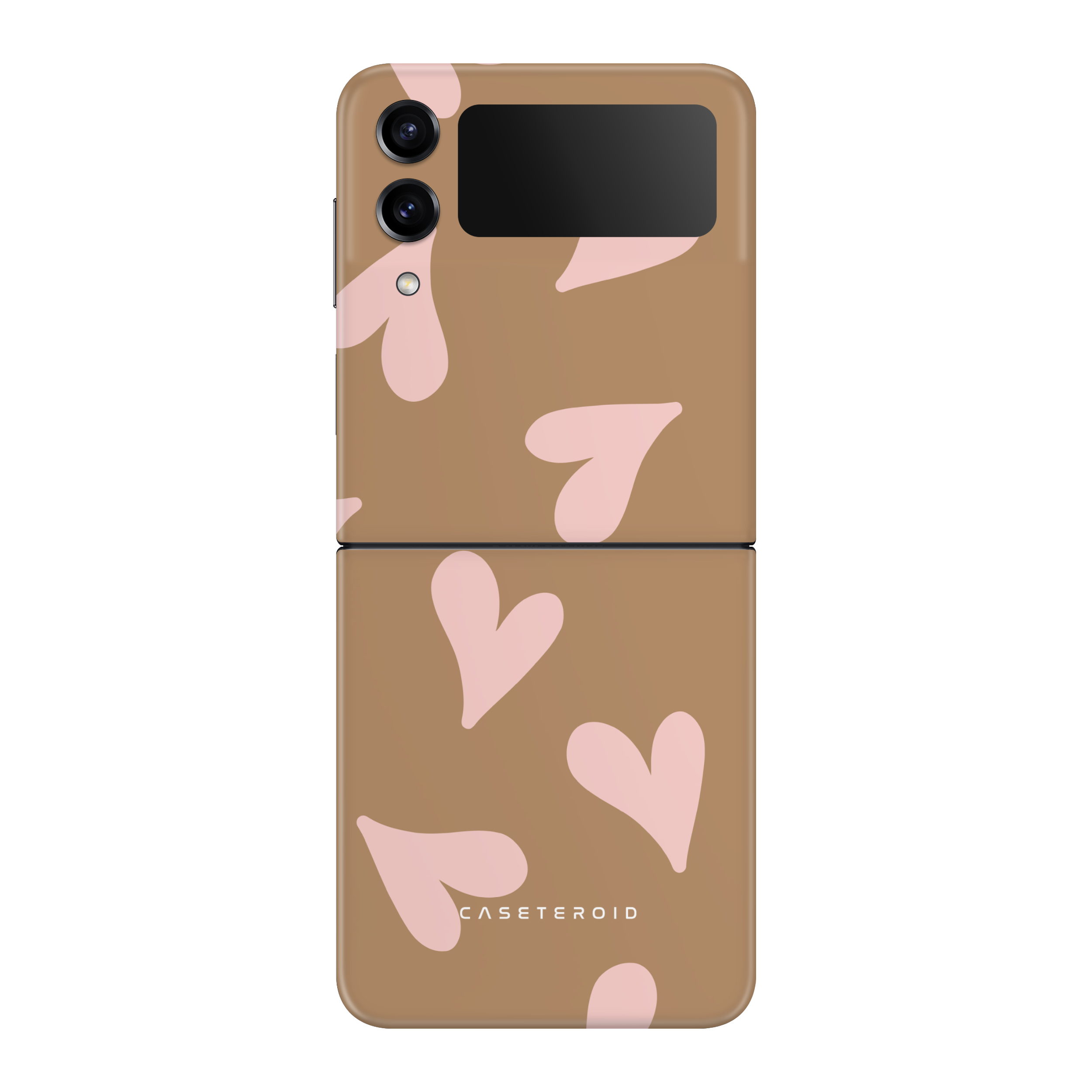 Sandy Hearts - Samsung Galaxy Z Flip 4 Case