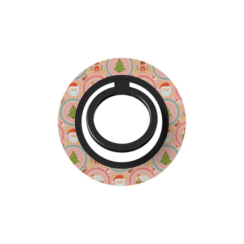 Santa Village - Magnetic Ring Holder
