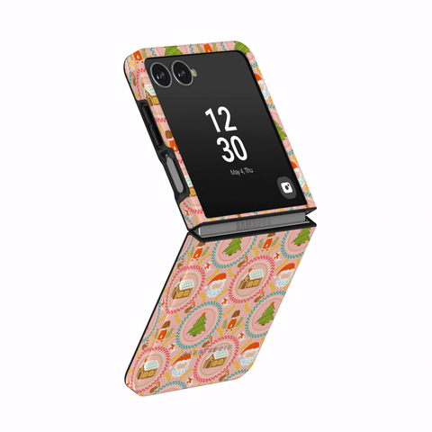Santa Village - Samsung Galaxy Z Flip 7 Case