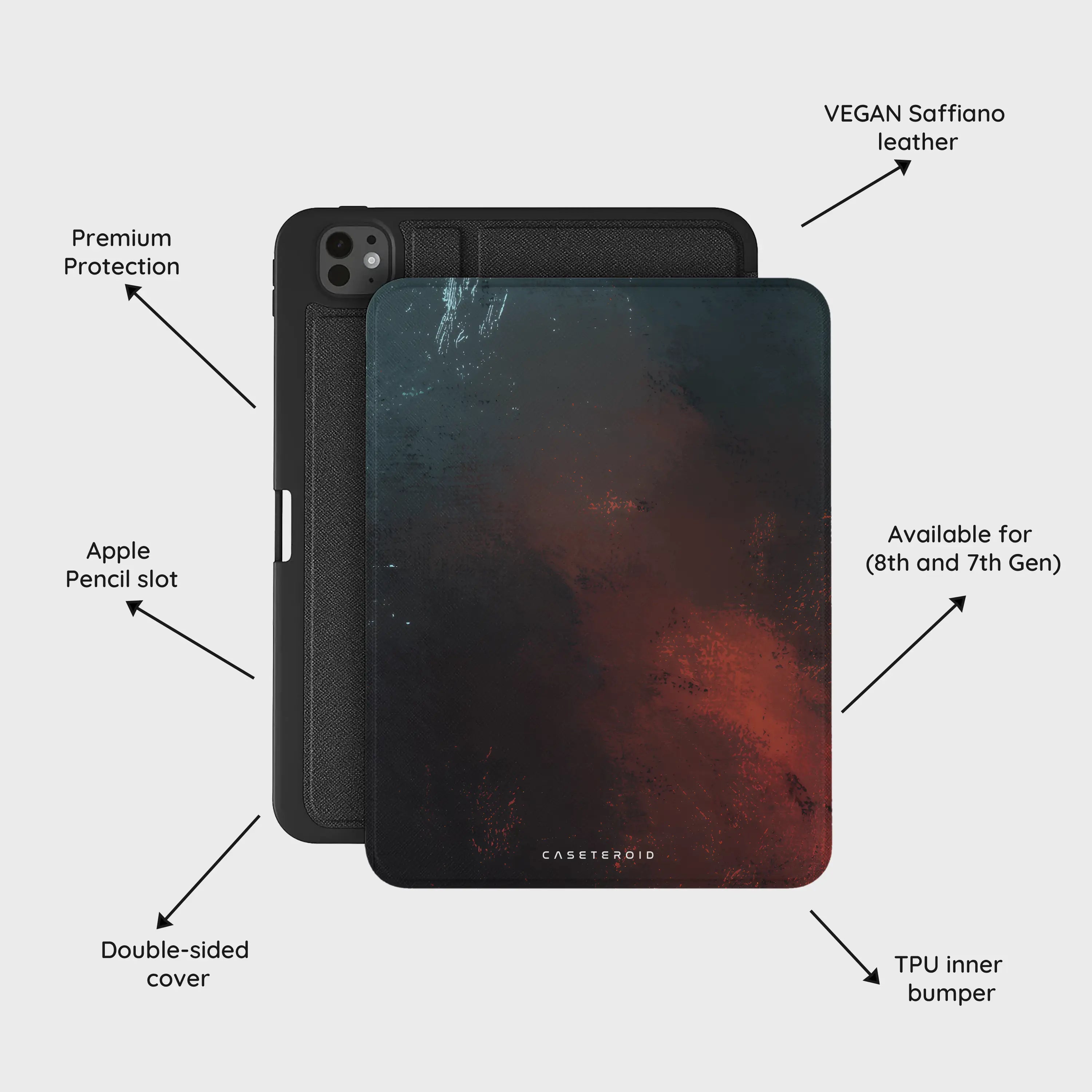 Scarlet Verde Armor - iPad Pro 11 (8th/7th Gen) Case