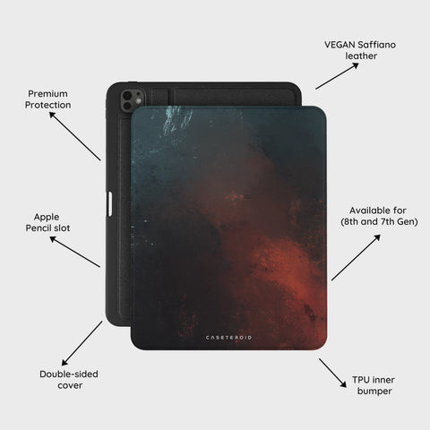 Scarlet Verde Armor - iPad Pro 13 (8th/7th Gen) Case