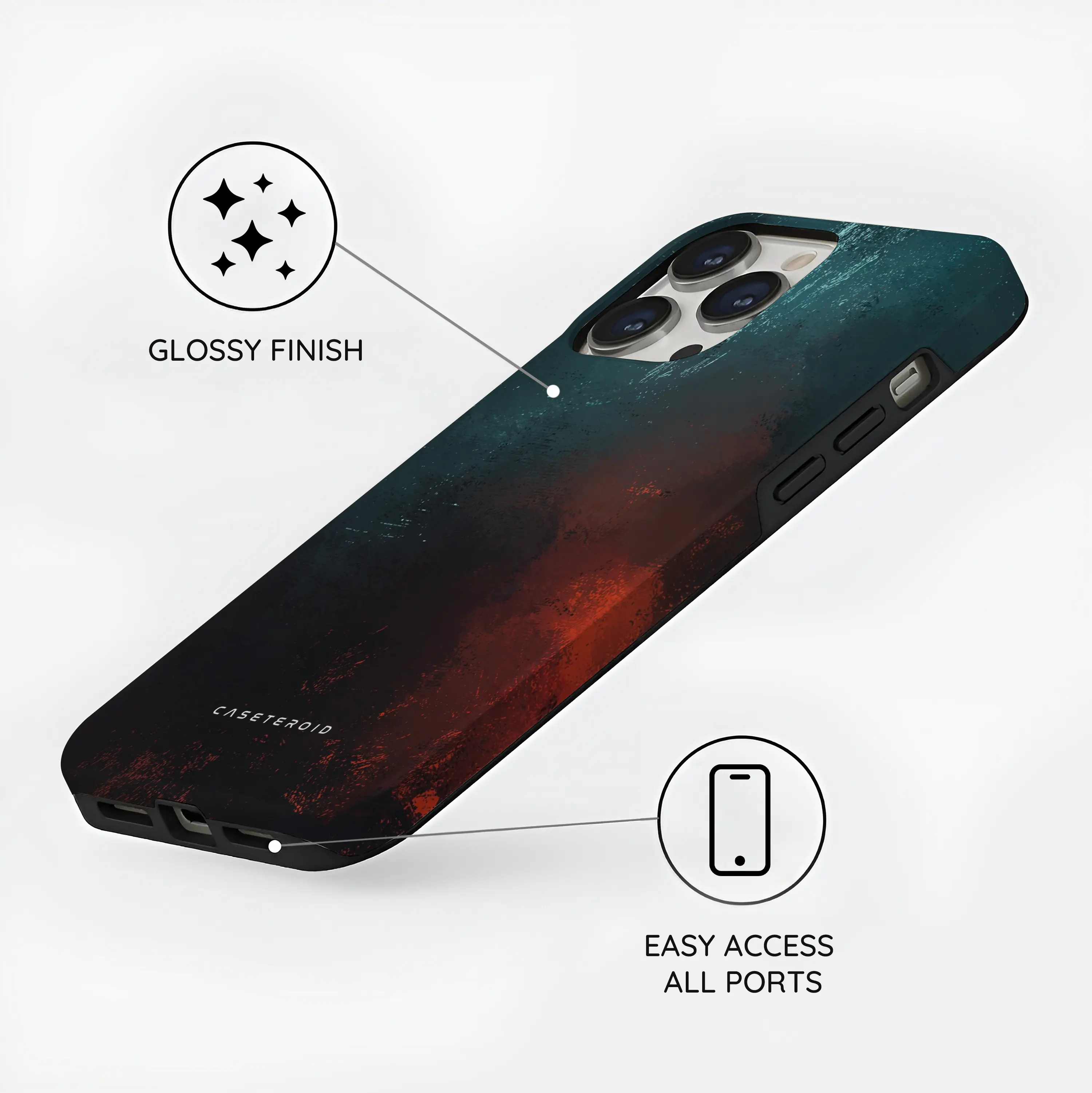 Scarlet Verde Armor - iPhone 13 Pro Case