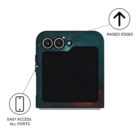 Scarlet Verde Armor - Samsung Galaxy Z Flip 6 Case