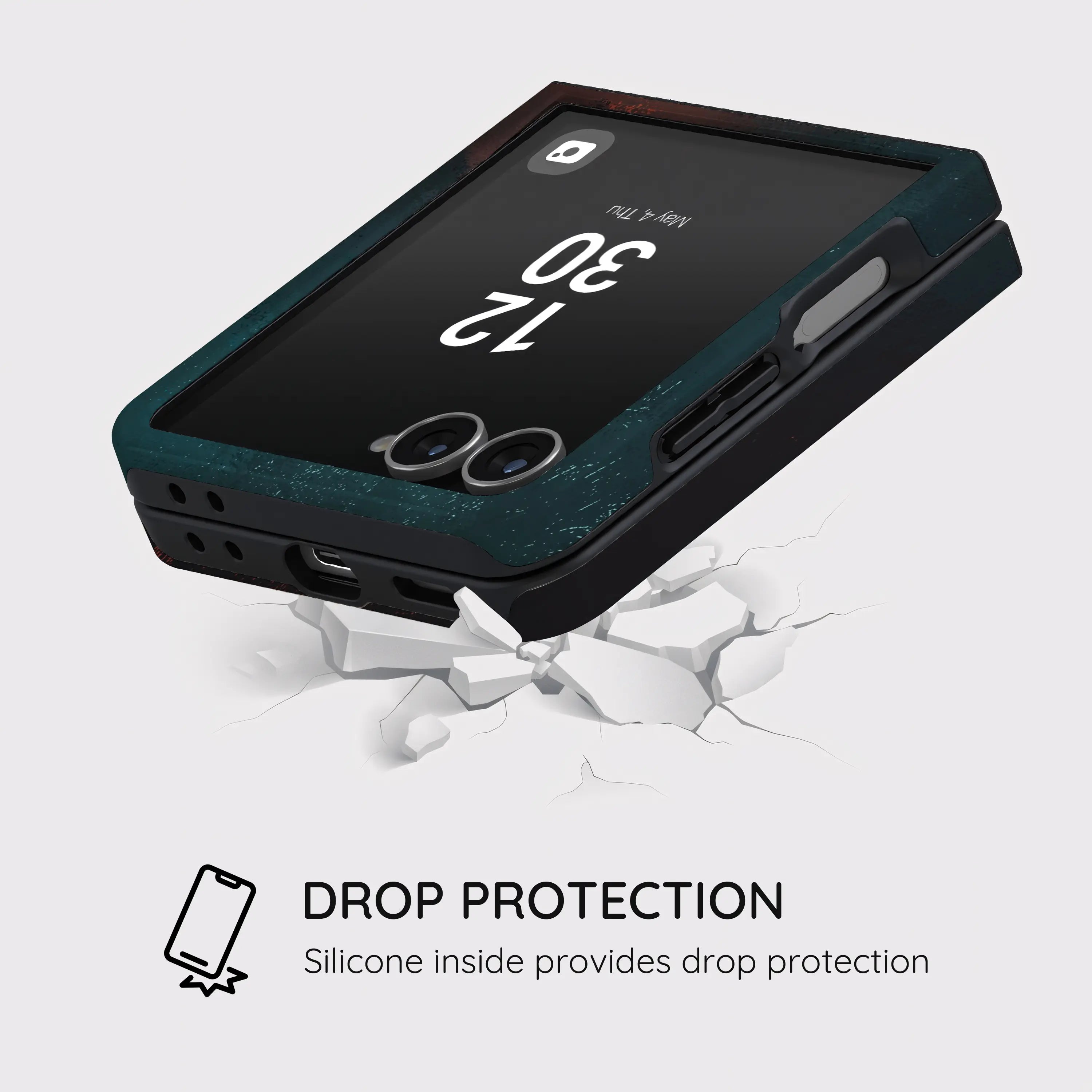Scarlet Verde Armor - Samsung Galaxy Z Flip 7 Case