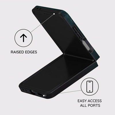 Scarlet Verde Armor - Samsung Galaxy Z Flip 7 Case