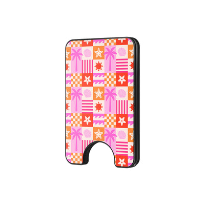 Seaside Shuffle - Magnetic Wallet & Stand
