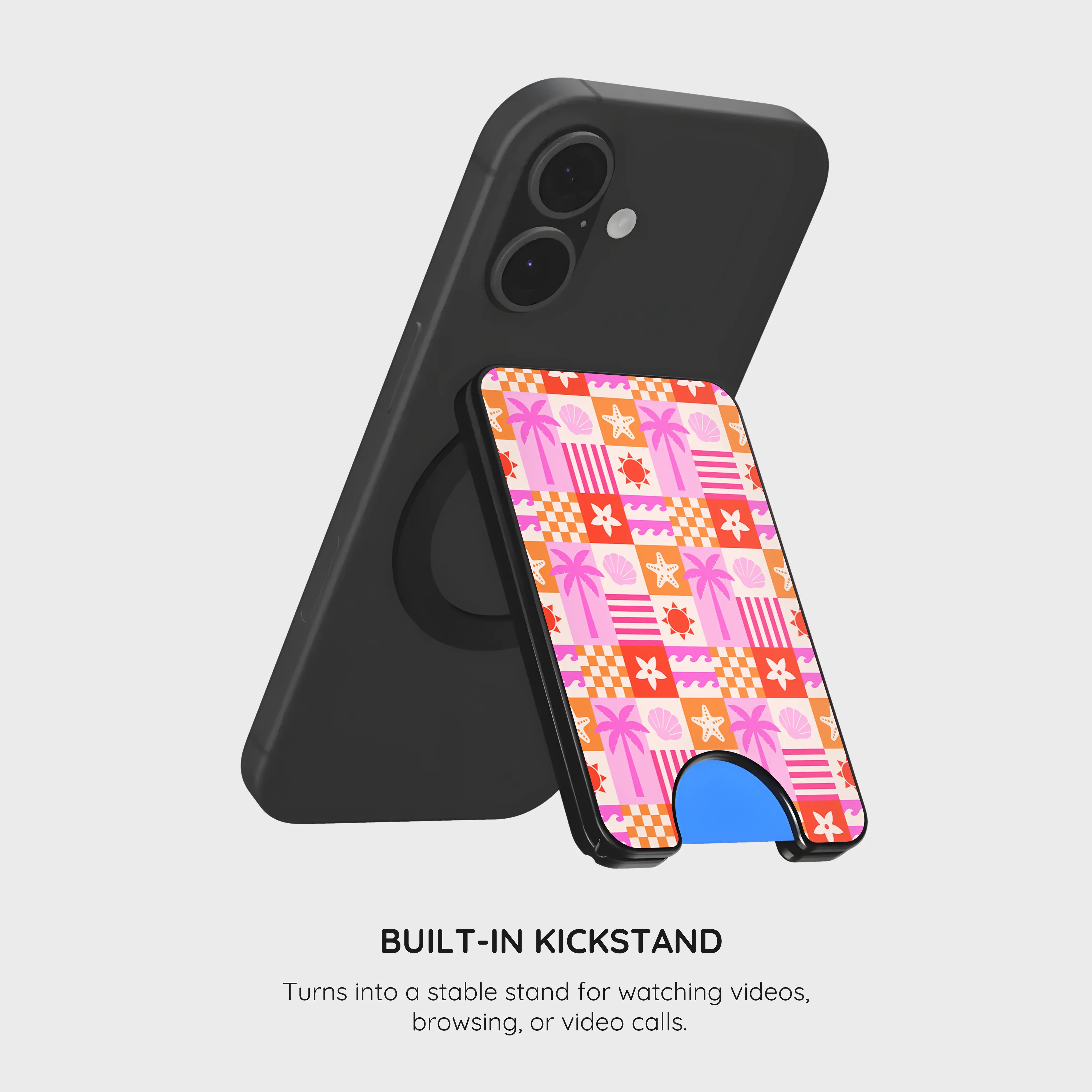 Seaside Shuffle - Magnetic Wallet & Stand
