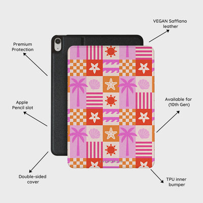 Seaside Shuffle - iPad 10.9 (10th Gen) Case