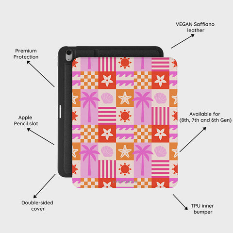 Seaside Shuffle - iPad Air 13 (8th/7th/6th Gen) Case