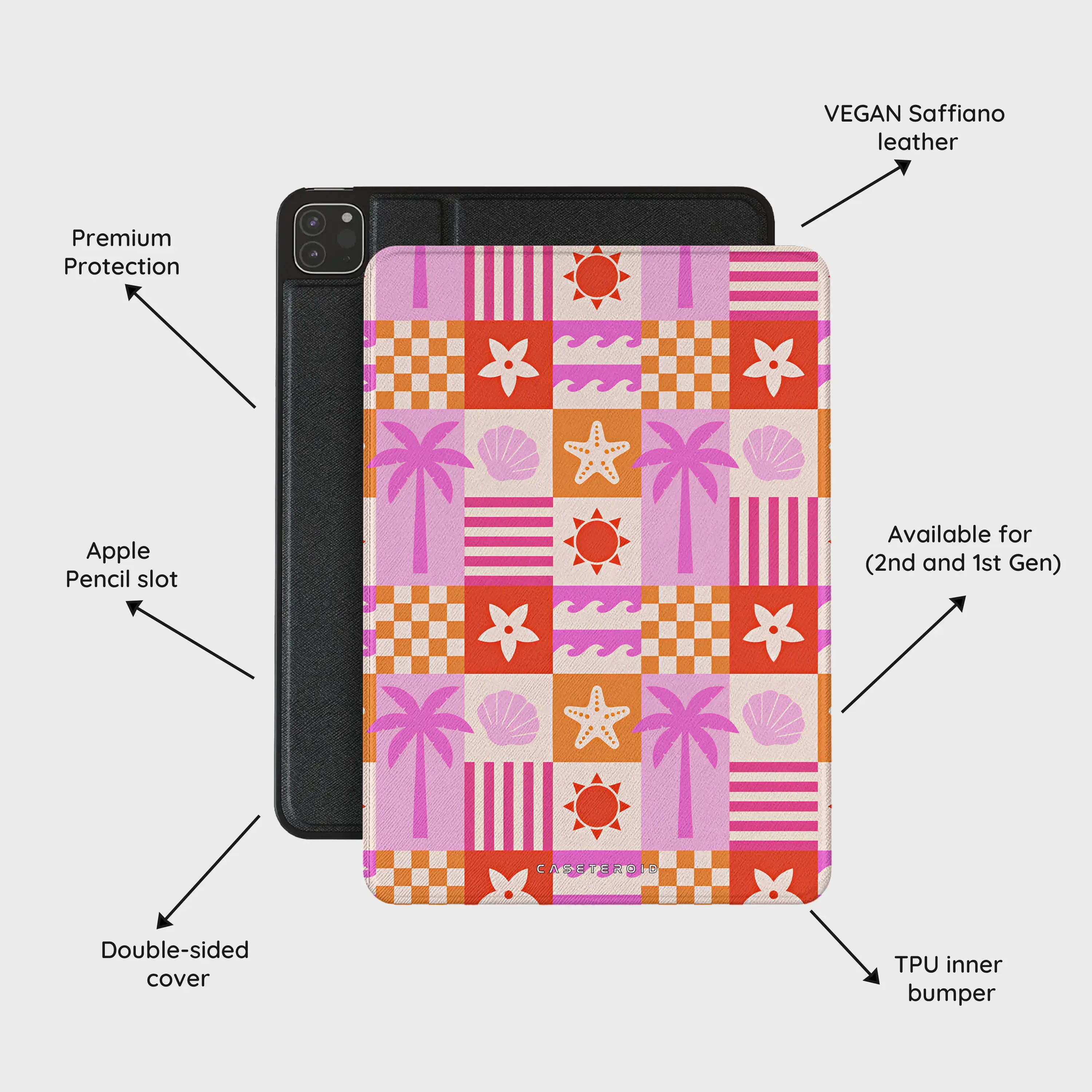 Seaside Shuffle - iPad Pro 11 (2nd/1st Gen) Case