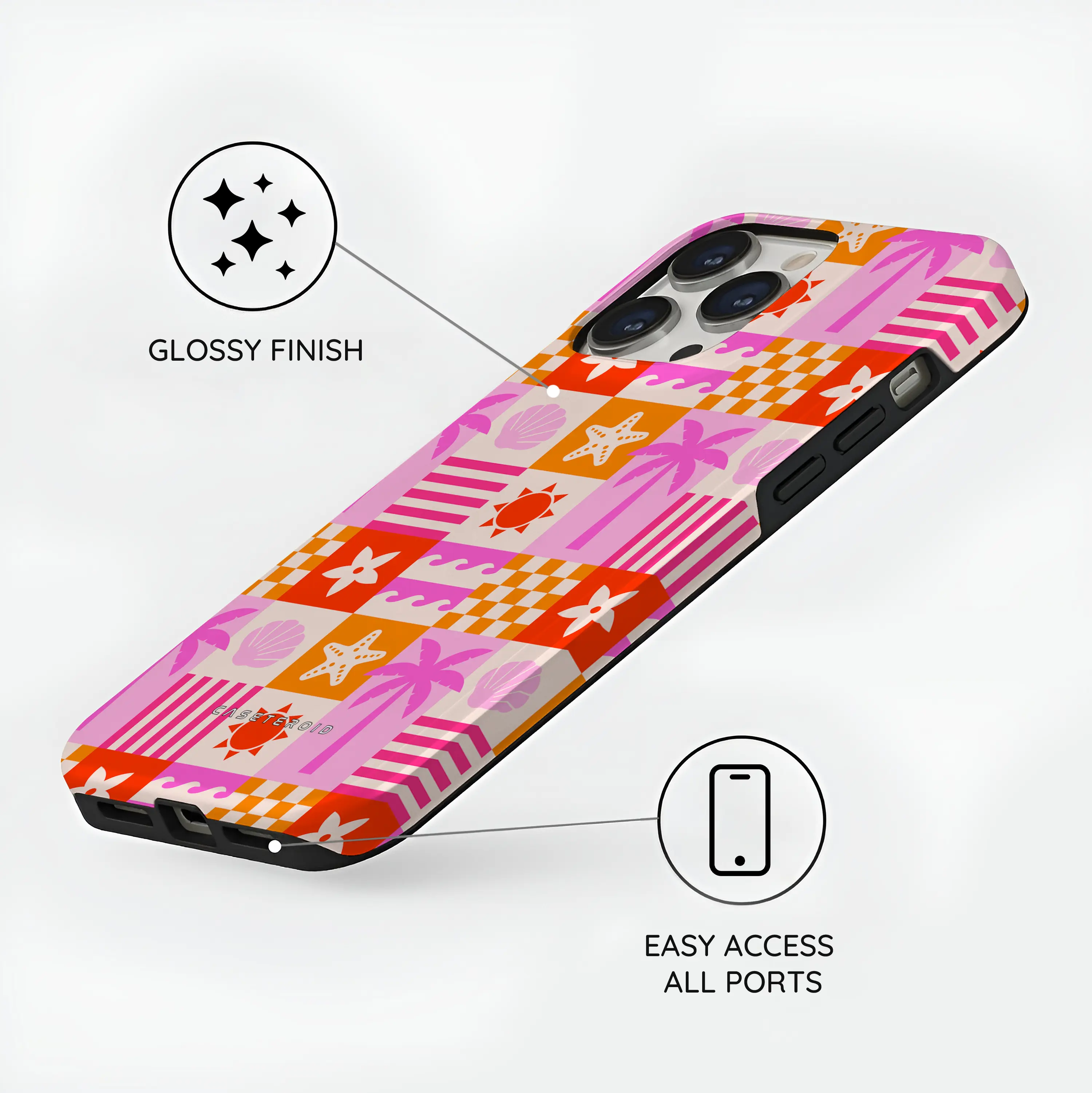 Seaside Shuffle - iPhone 13 Pro Case