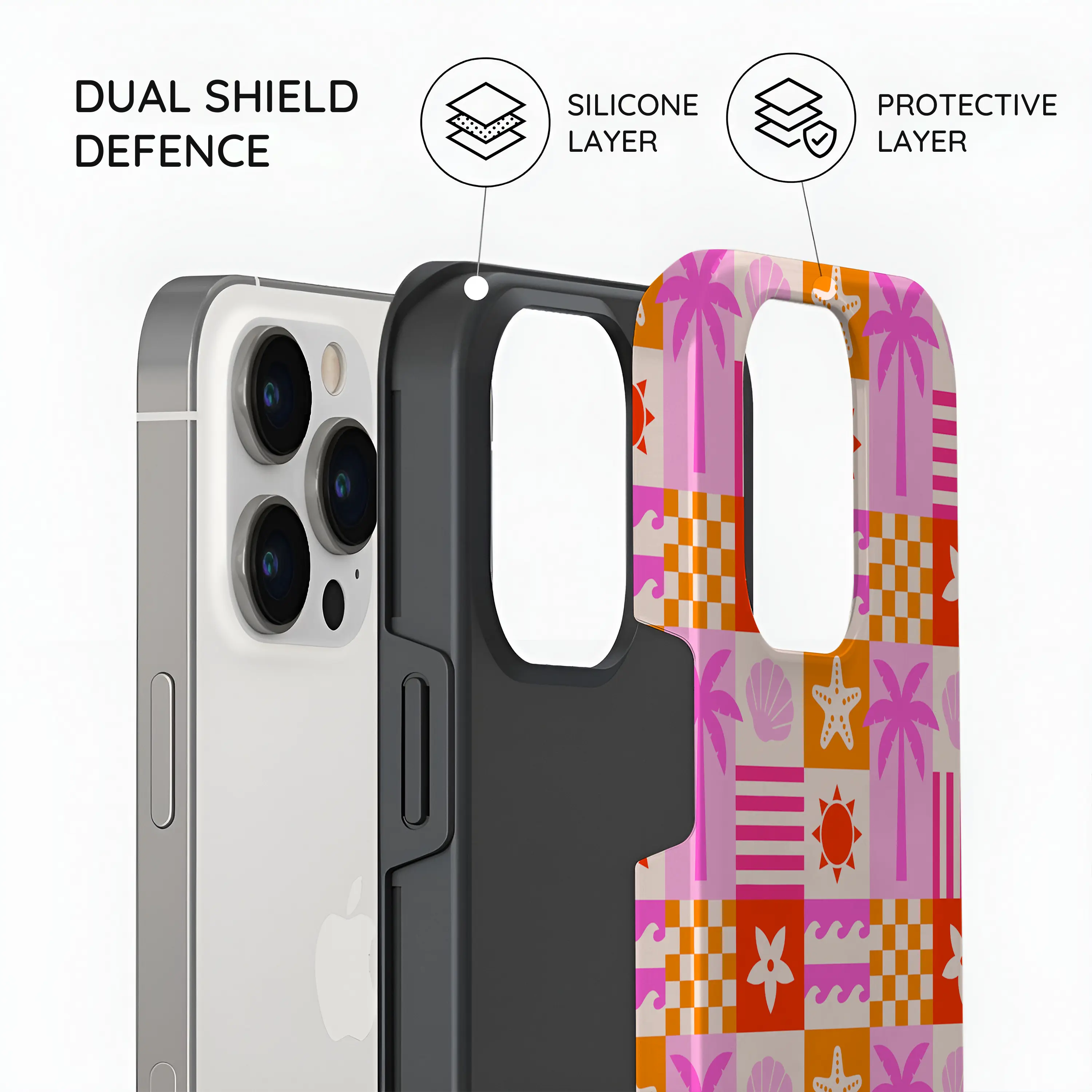 Seaside Shuffle - iPhone 14 Pro Case