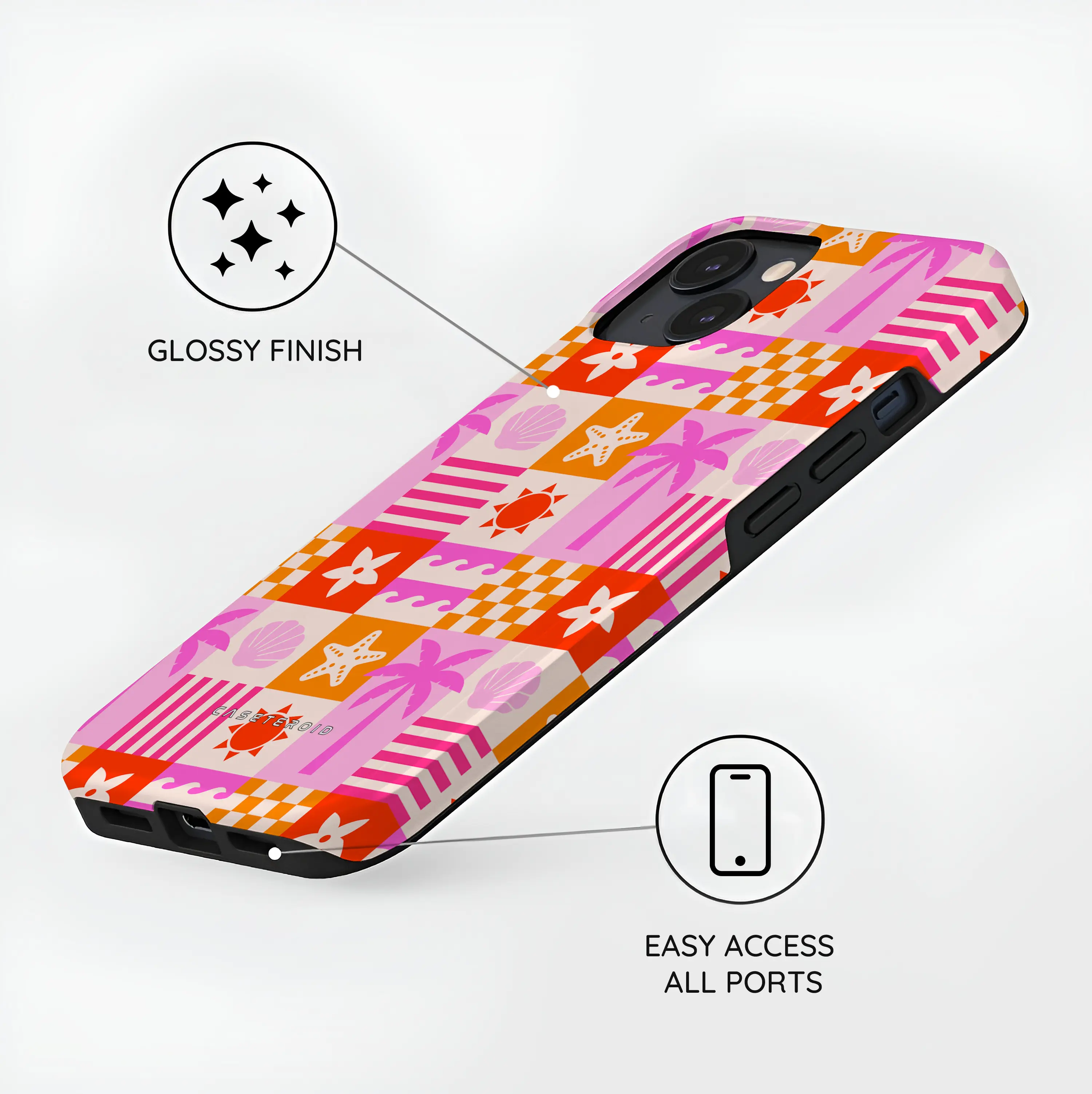 Seaside Shuffle - iPhone 14 Case