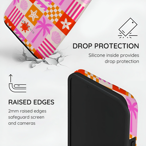Seaside Shuffle - iPhone 14 Plus Case