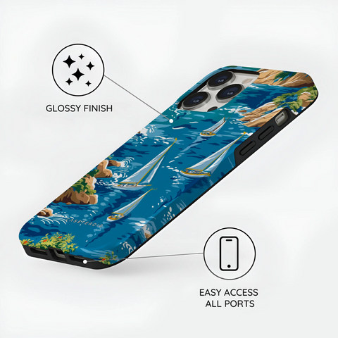 Seaside Voyager - iPhone 14 Pro Case