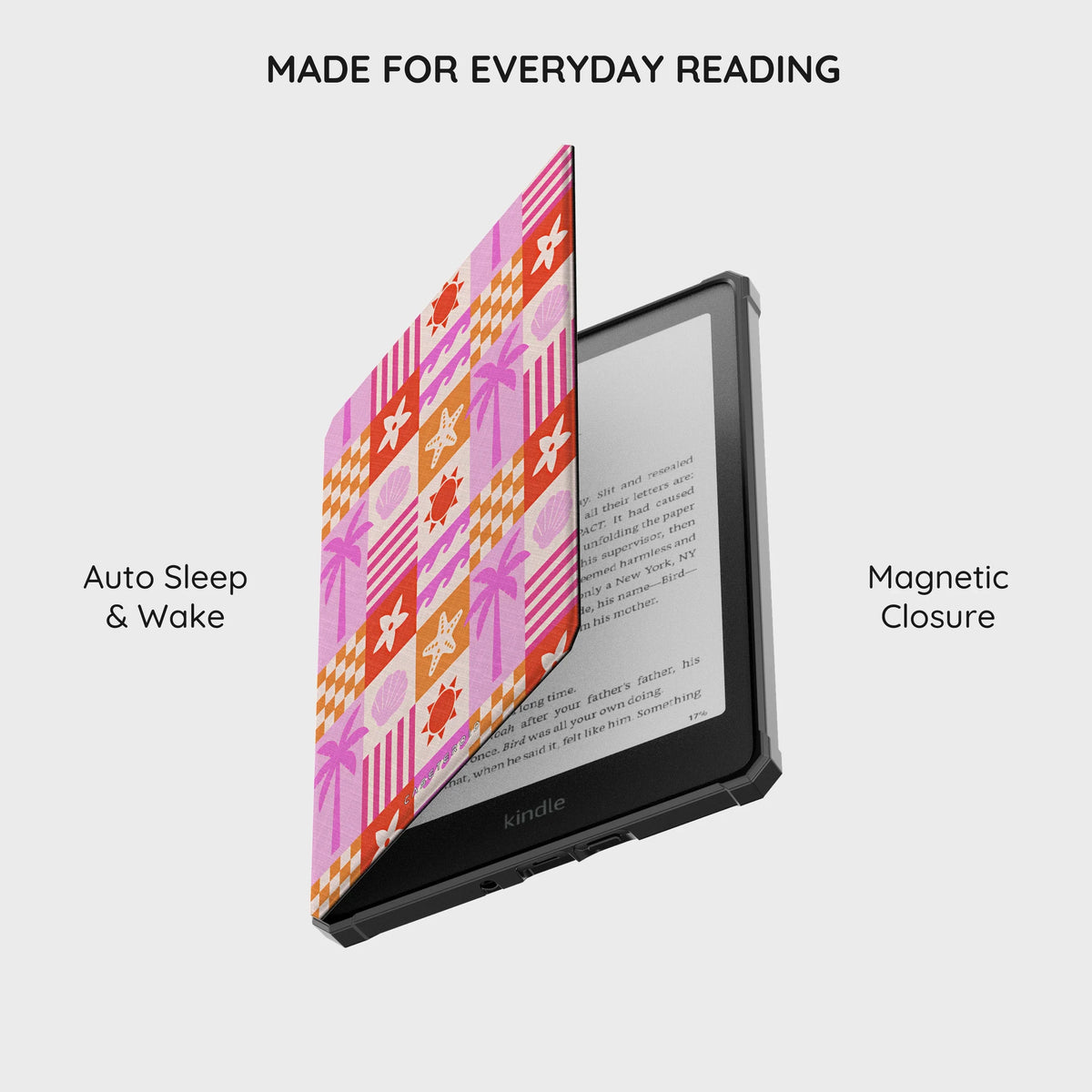 Seaside Shuffle - Kindle Colorsoft Signature Edition (1st Gen) Case