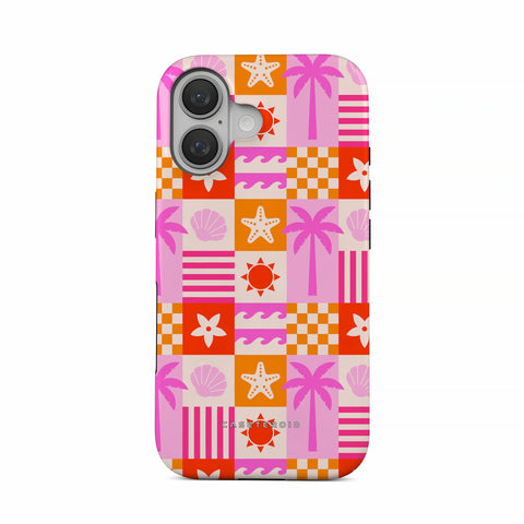 Seaside Shuffle - iPhone 16 Plus Case