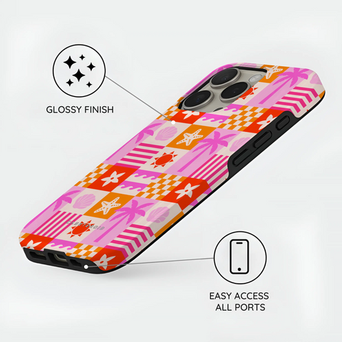 Seaside Shuffle - iPhone 16 Pro Max Case