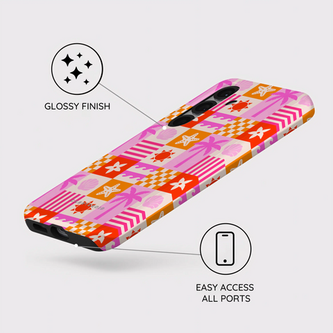 Seaside Shuffle - Samsung Galaxy S25 Case