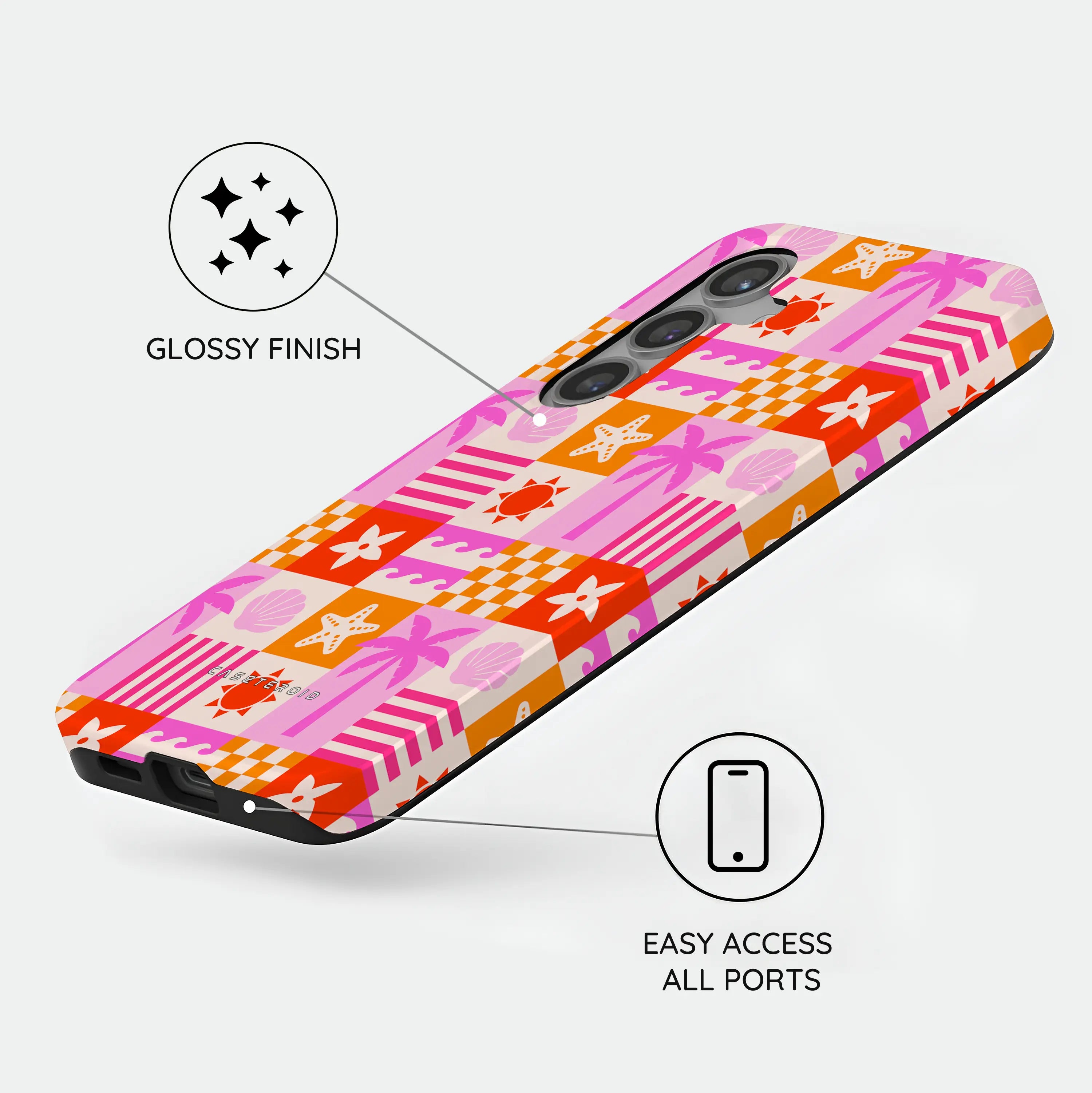 Seaside Shuffle - Samsung Galaxy S24 Plus Case