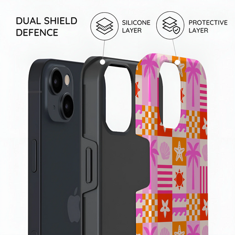 Seaside Shuffle - iPhone 15 Plus Case