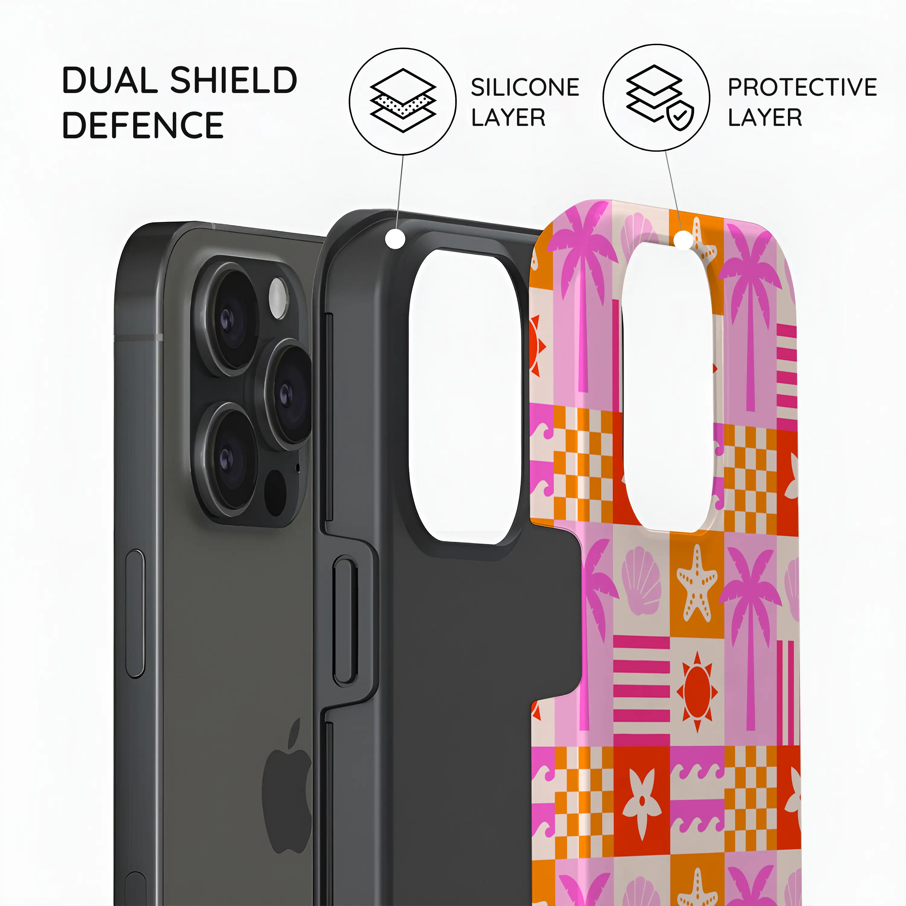 Seaside Shuffle - iPhone 15 Pro Case