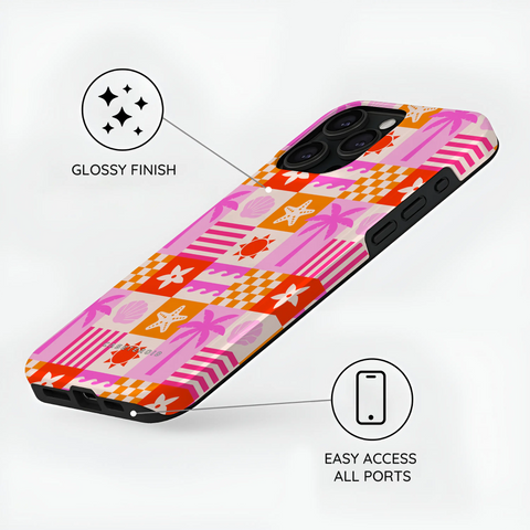 Seaside Shuffle - iPhone 15 Pro Case