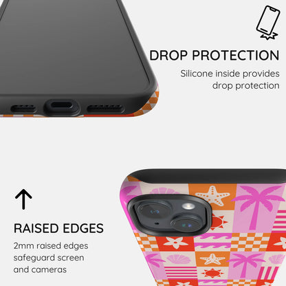 Seaside Shuffle - iPhone 14 Plus Case