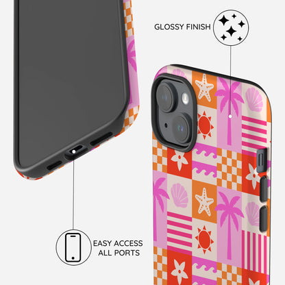 Seaside Shuffle - iPhone 14 Plus Case