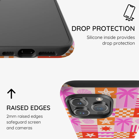 Seaside Shuffle - iPhone 14 Pro Case