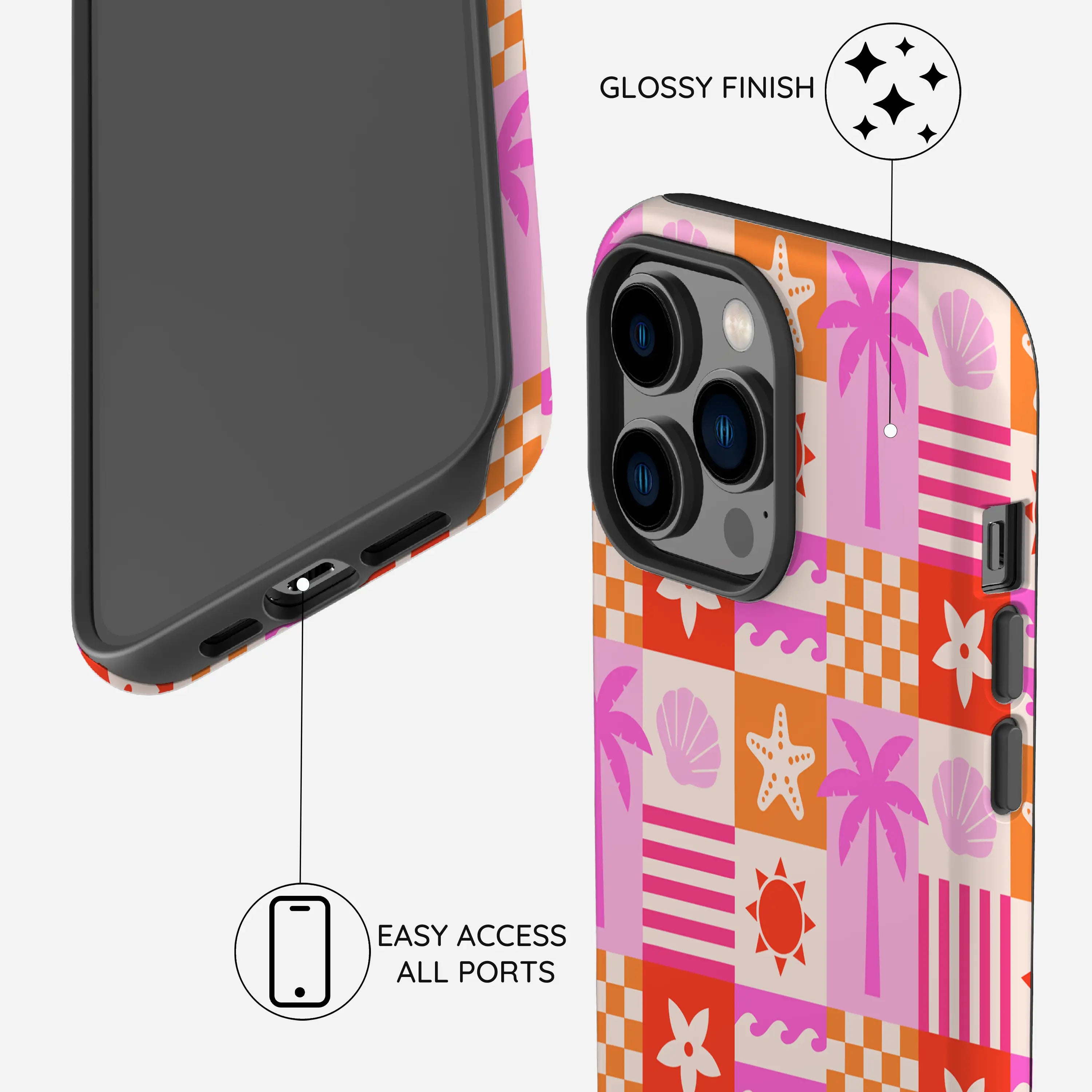 Seaside Shuffle - iPhone 14 Pro Max Case