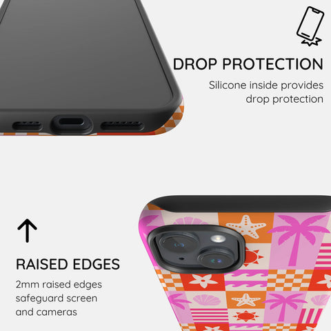 Seaside Shuffle - iPhone 15 Case