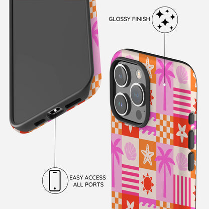Seaside Shuffle - iPhone 15 Pro Case