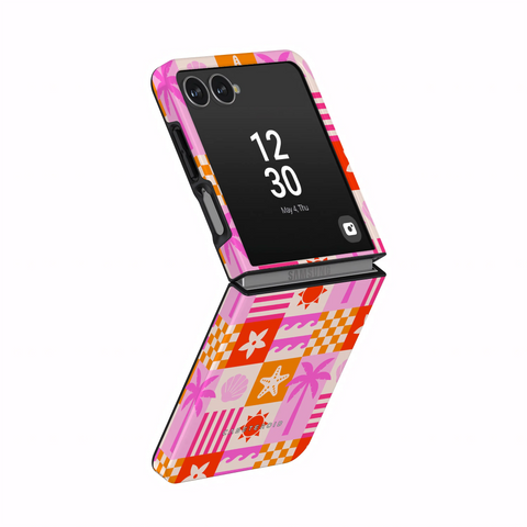 Seaside Shuffle - Samsung Galaxy Z Flip 7 Case