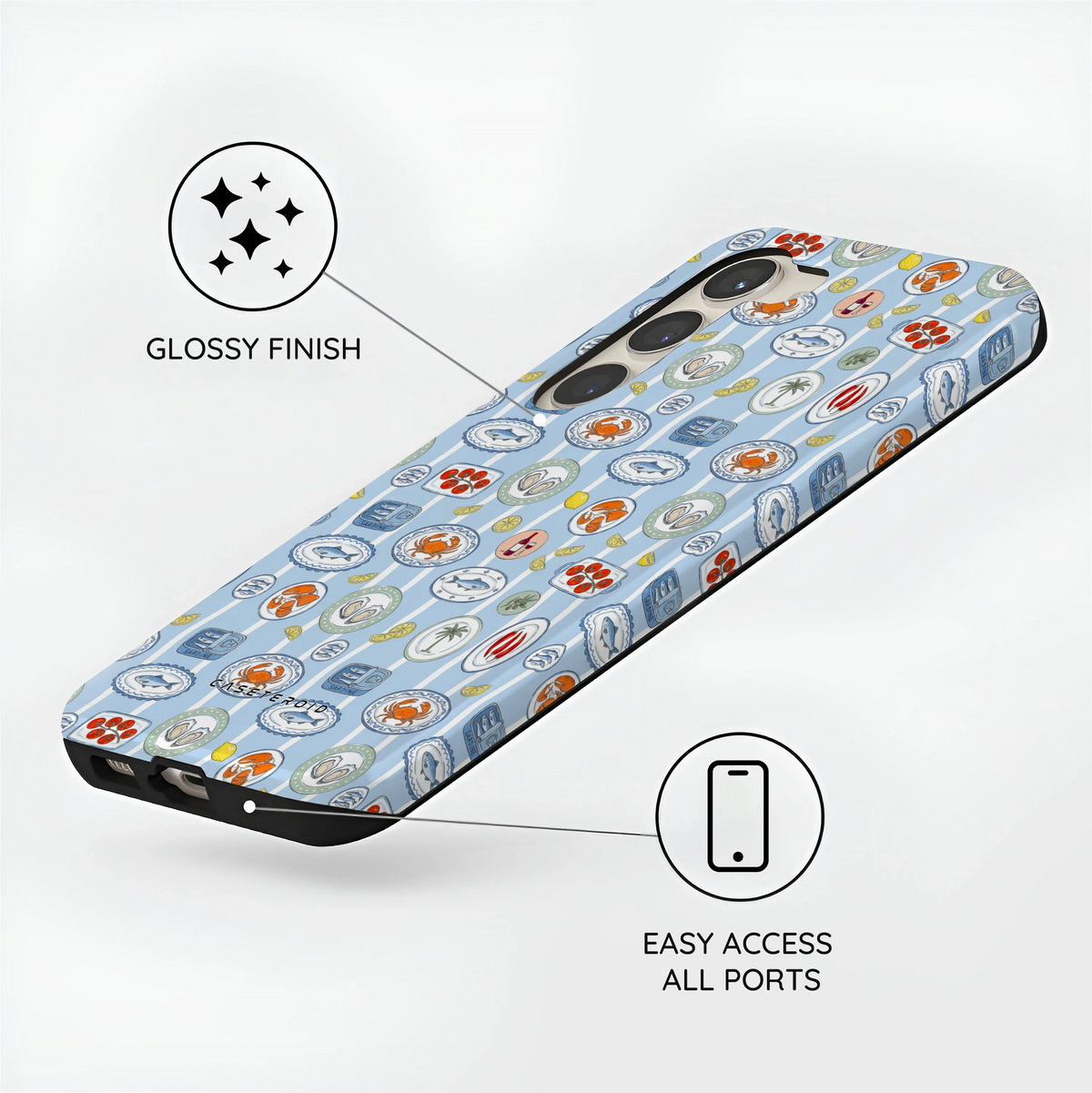 Seaside Table - Samsung Galaxy S23 Case