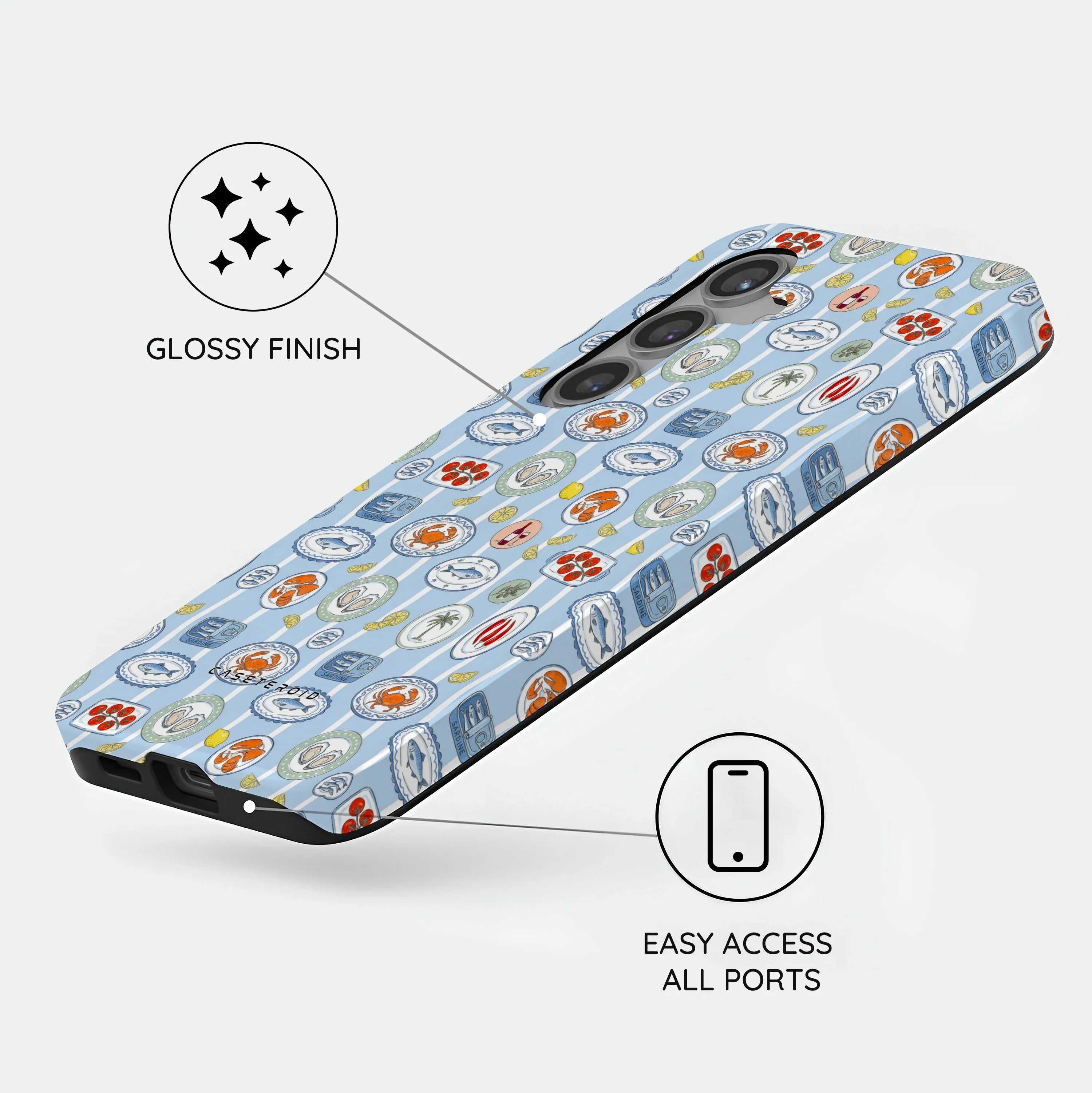 Seaside Table - Samsung Galaxy S24 Case