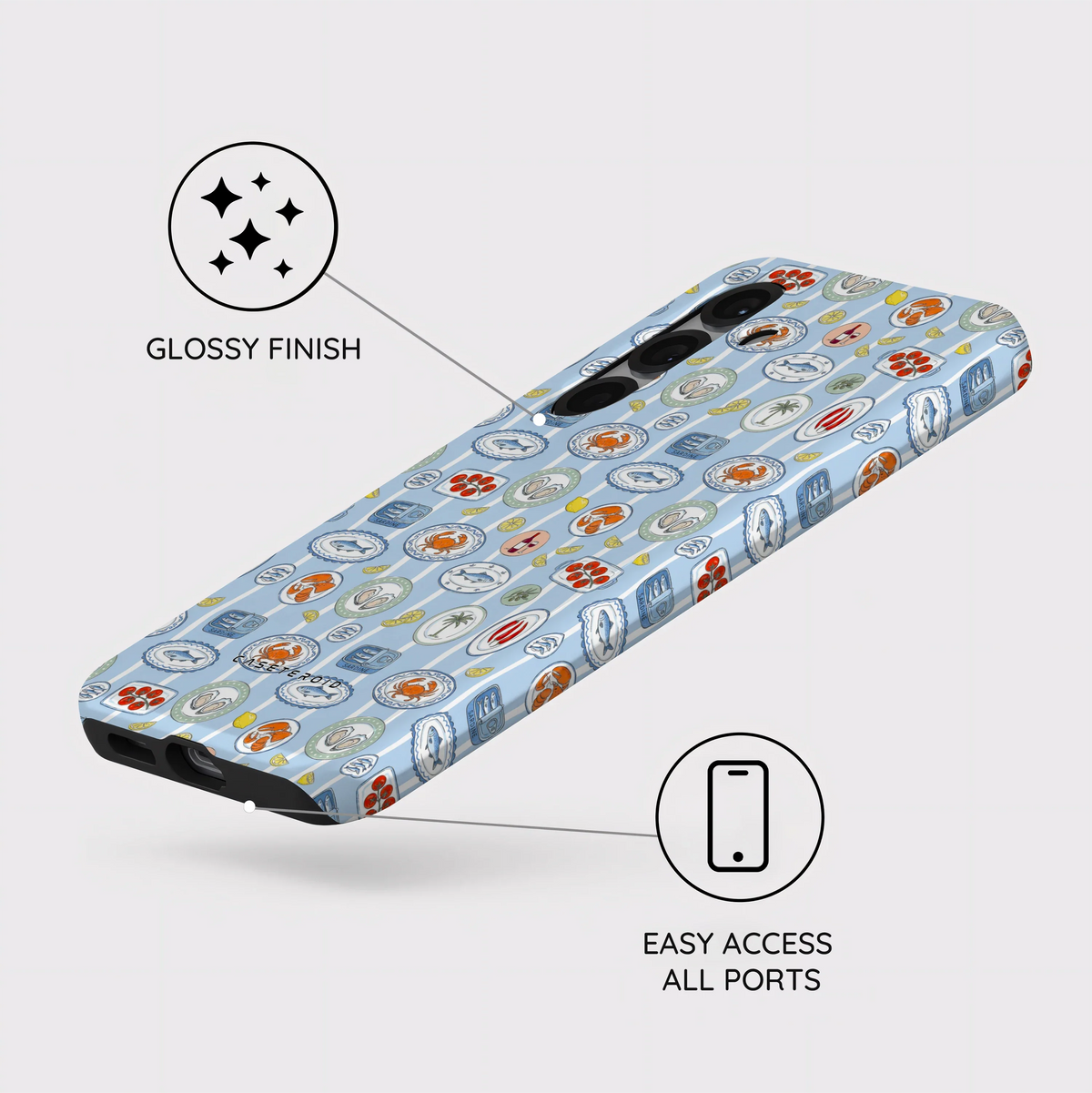 Seaside Table - Samsung Galaxy S25 Case