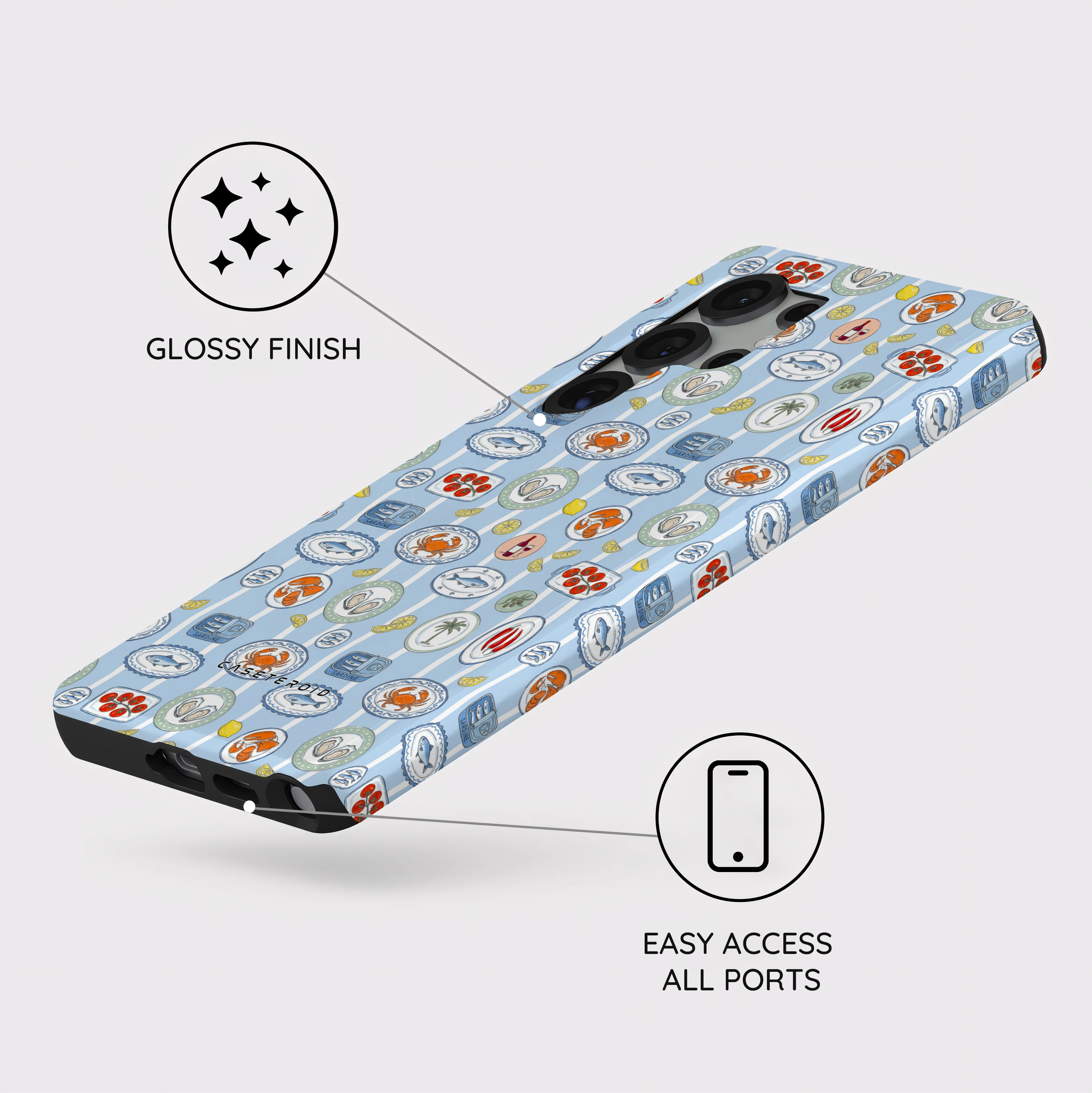 Seaside Table - Samsung Galaxy S25 Ultra Case