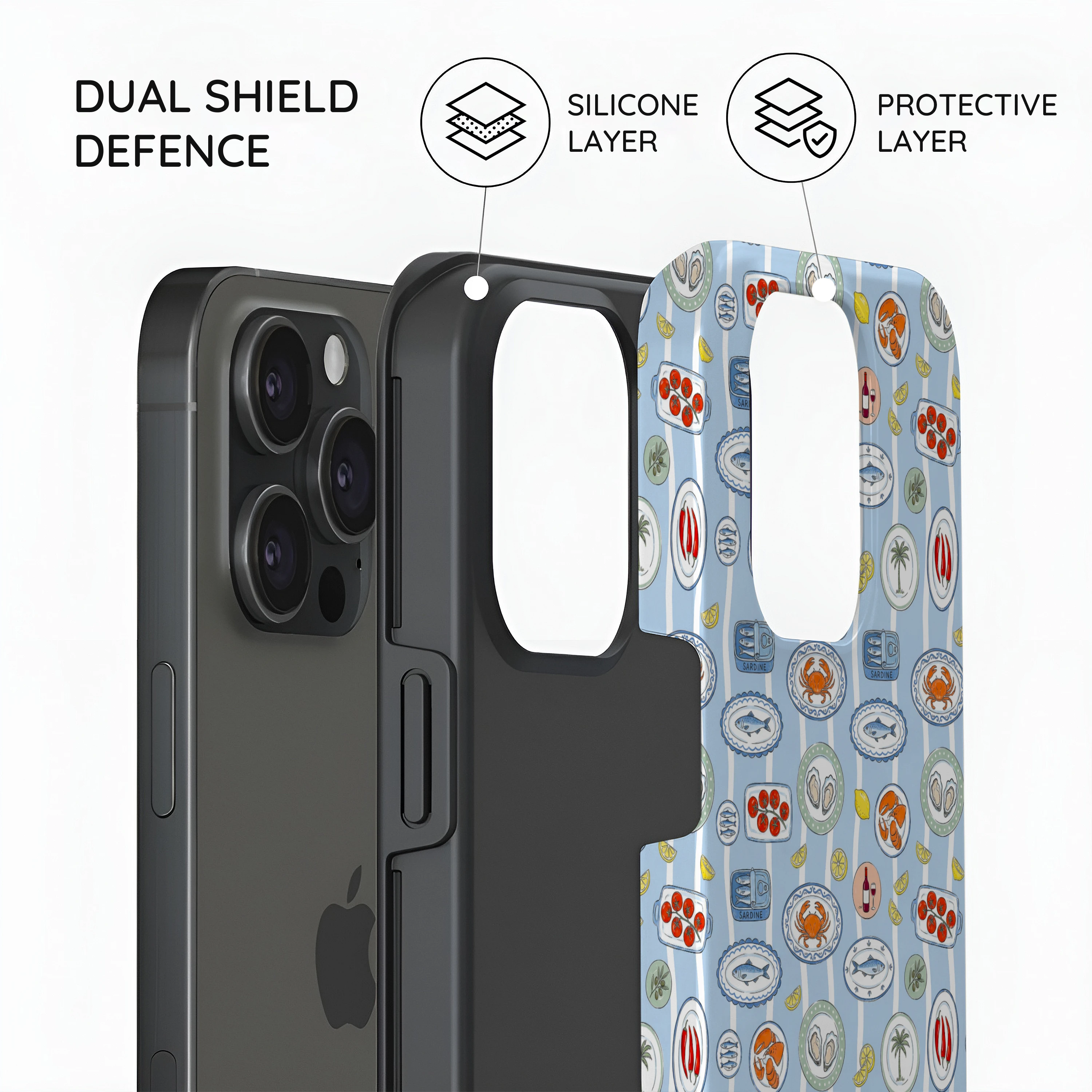 Seaside Table - iPhone 15 Pro Case