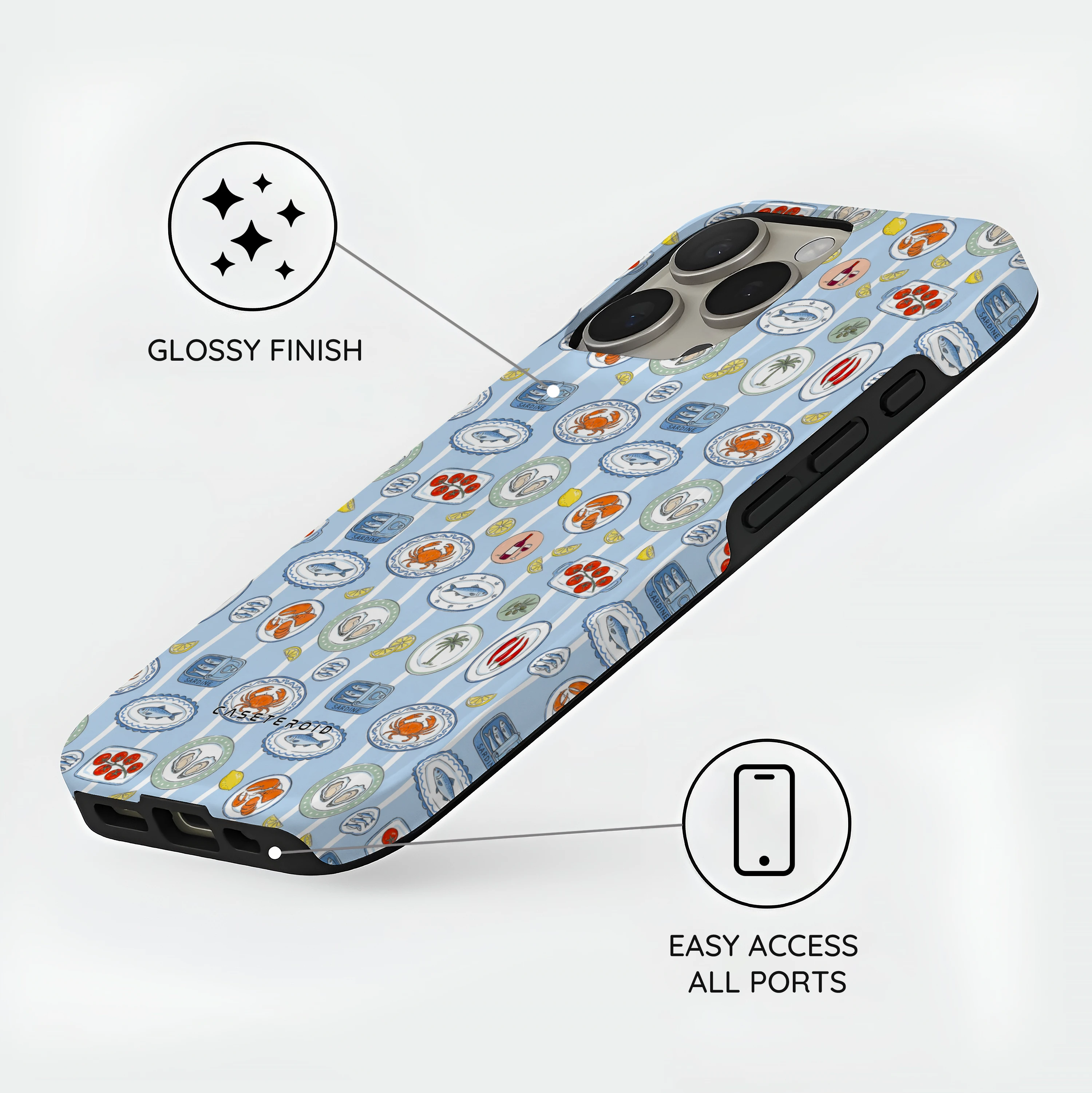Seaside Table - iPhone 16 Pro Case