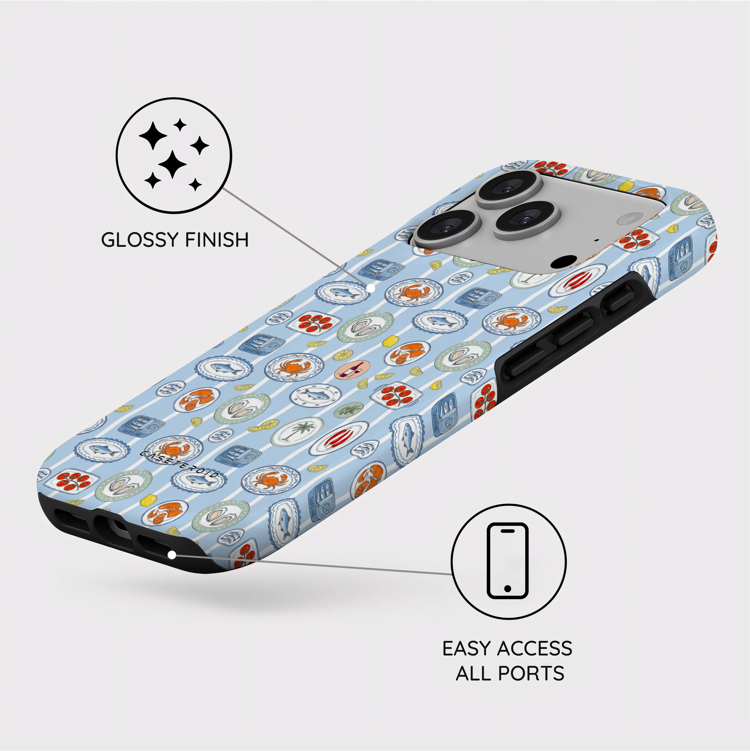 Seaside Table - iPhone 17 Pro Case