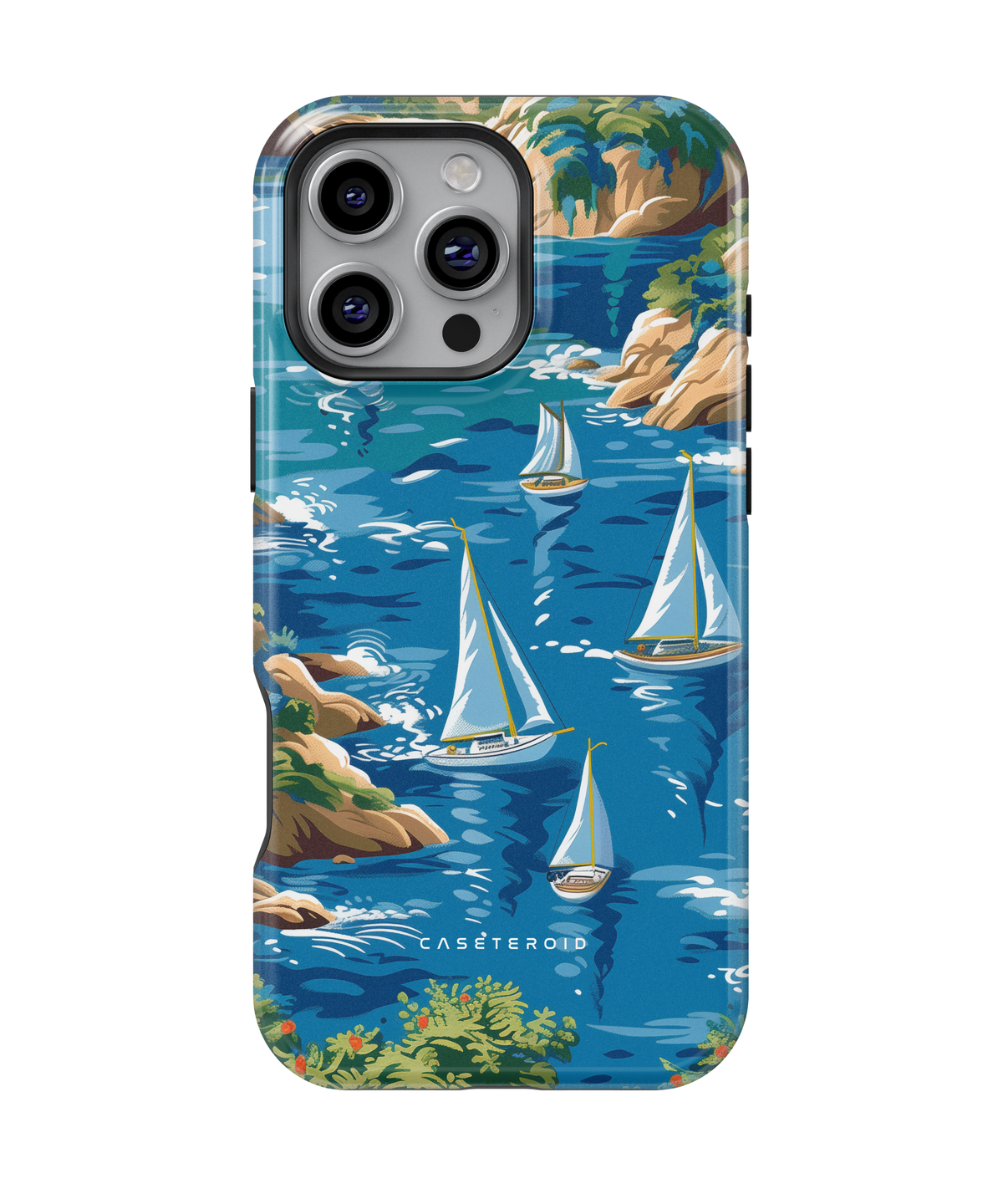 iPhone Tough Case With MagSafe - Seaside Voyager - CASETEROID