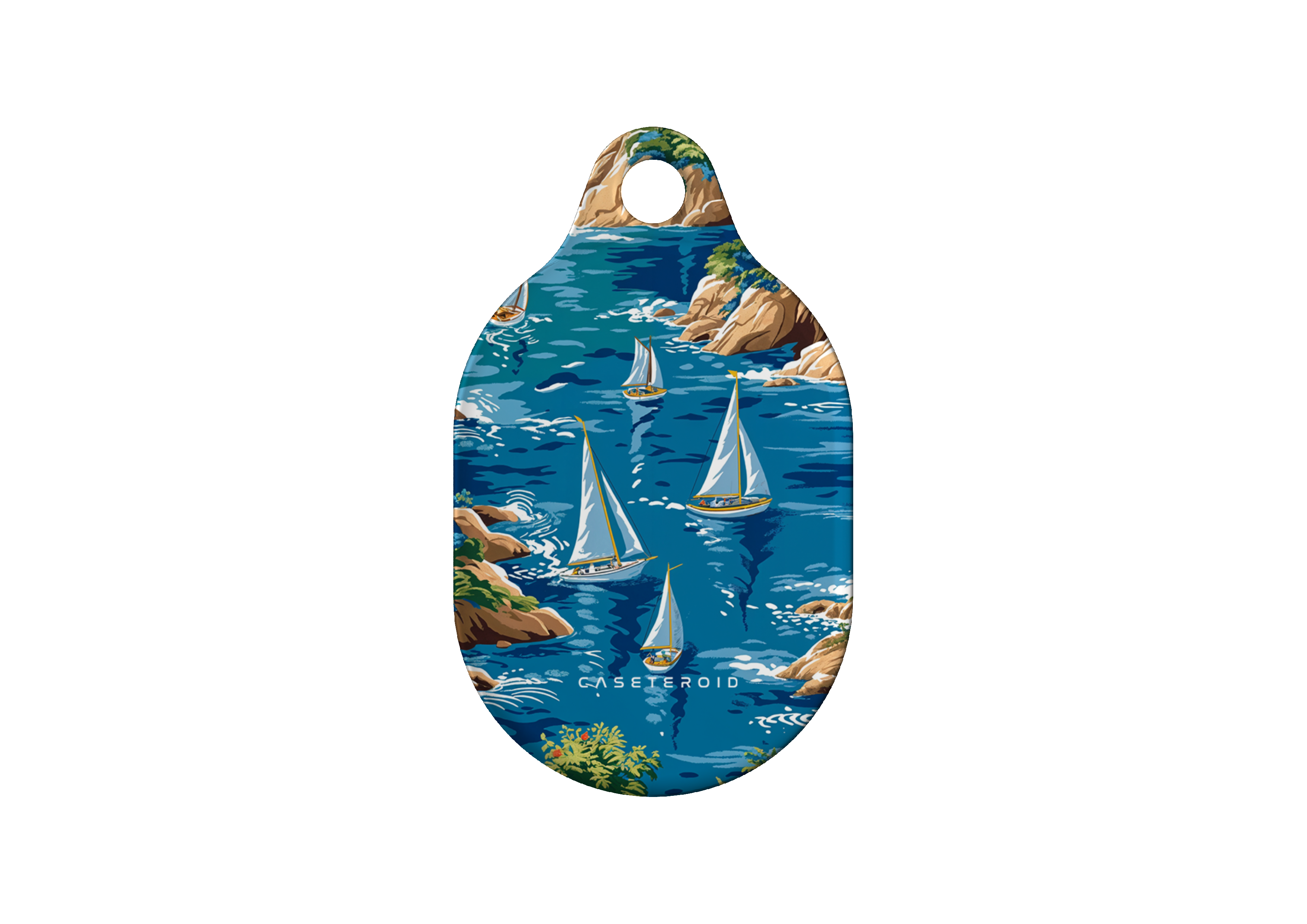 Seaside Voyager - AirTag Case