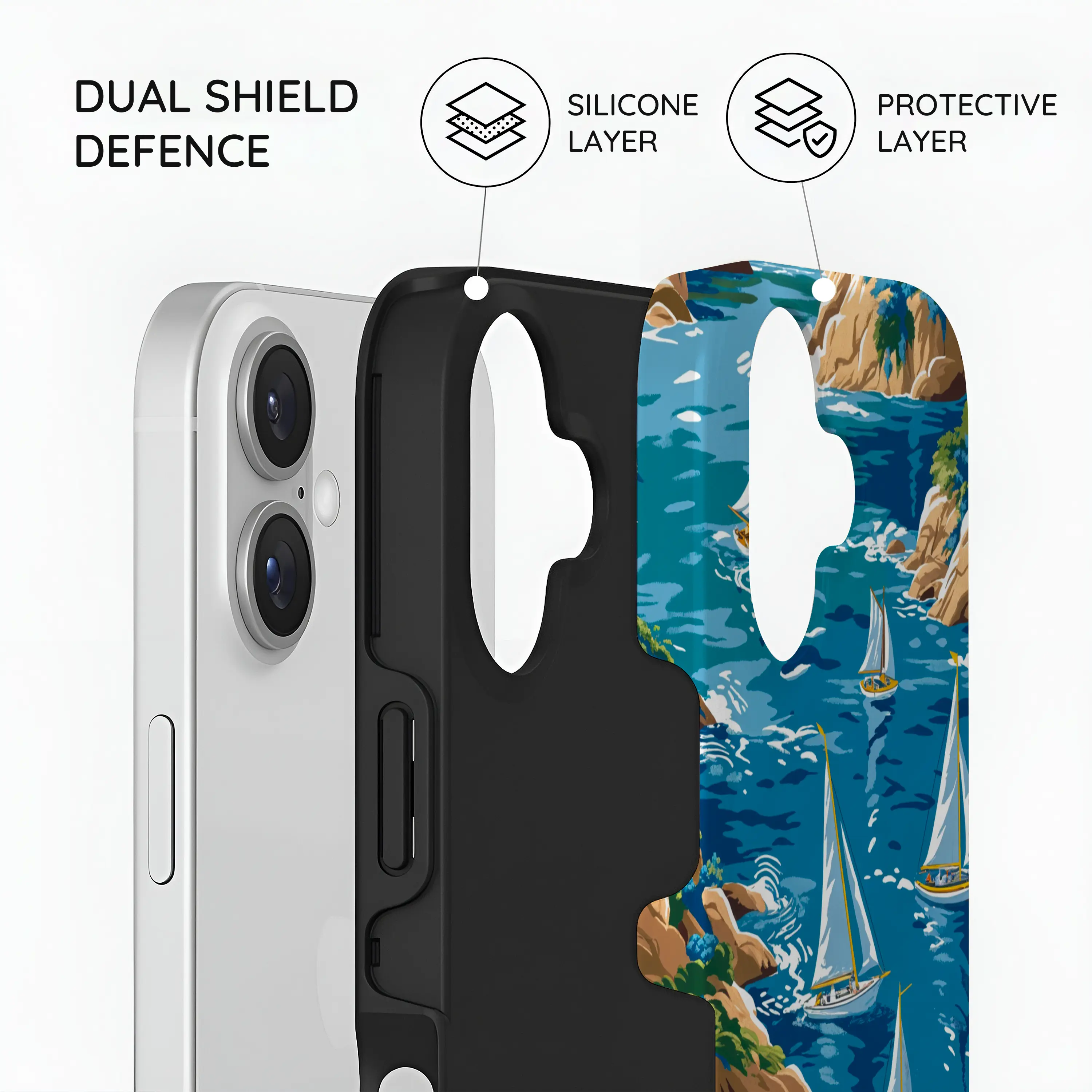 Seaside Voyager - iPhone 16 Case