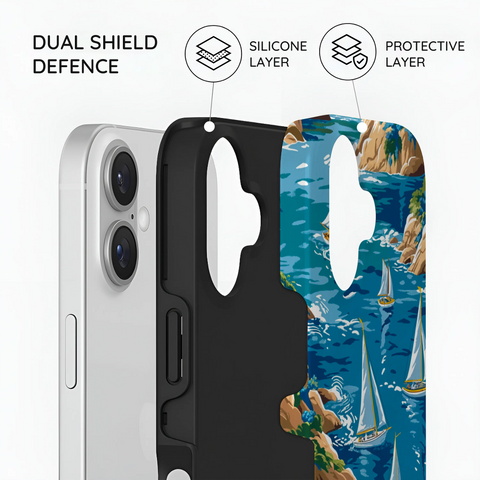 Seaside Voyager - iPhone 16 Plus Case