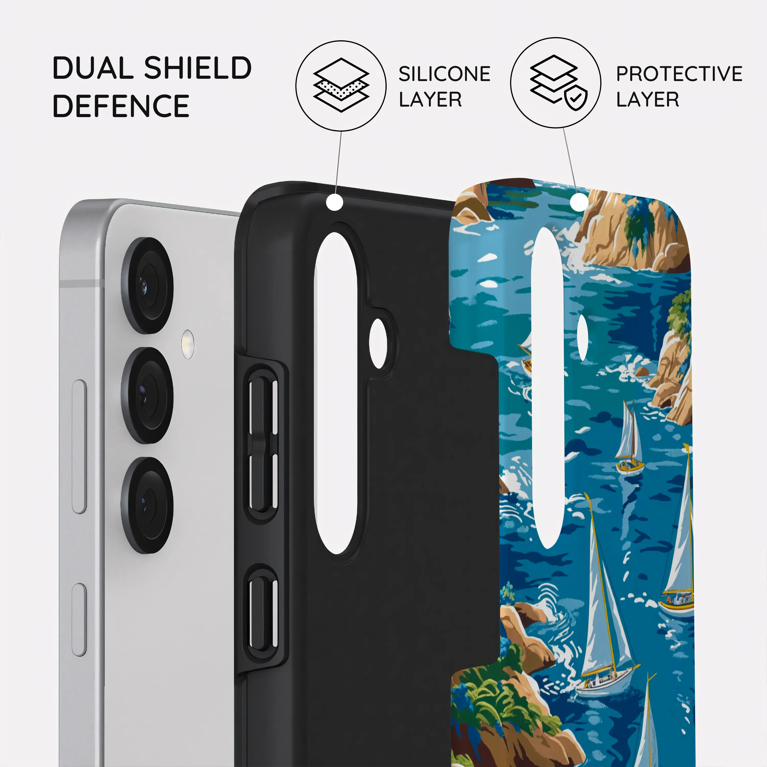 Seaside Voyager - Samsung Galaxy S25 Case