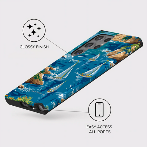 Seaside Voyager - Samsung Galaxy S24 Ultra Case