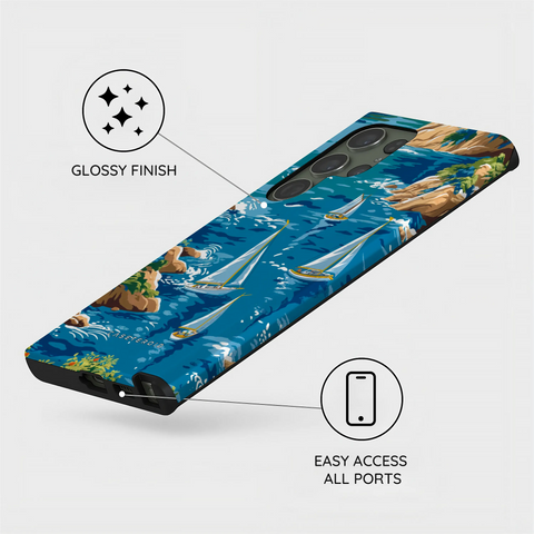 Seaside Voyager - Samsung Galaxy S23 Ultra Case
