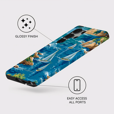 Seaside Voyager - Samsung Galaxy S25 Ultra Case